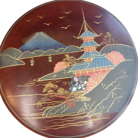 Vintage Japanese Asian Trinket Rice Containers Set - Picture 11 of 11